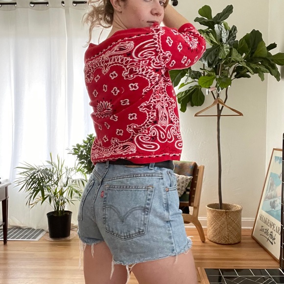 Bandana Print Shirt - Picture 5 of 8